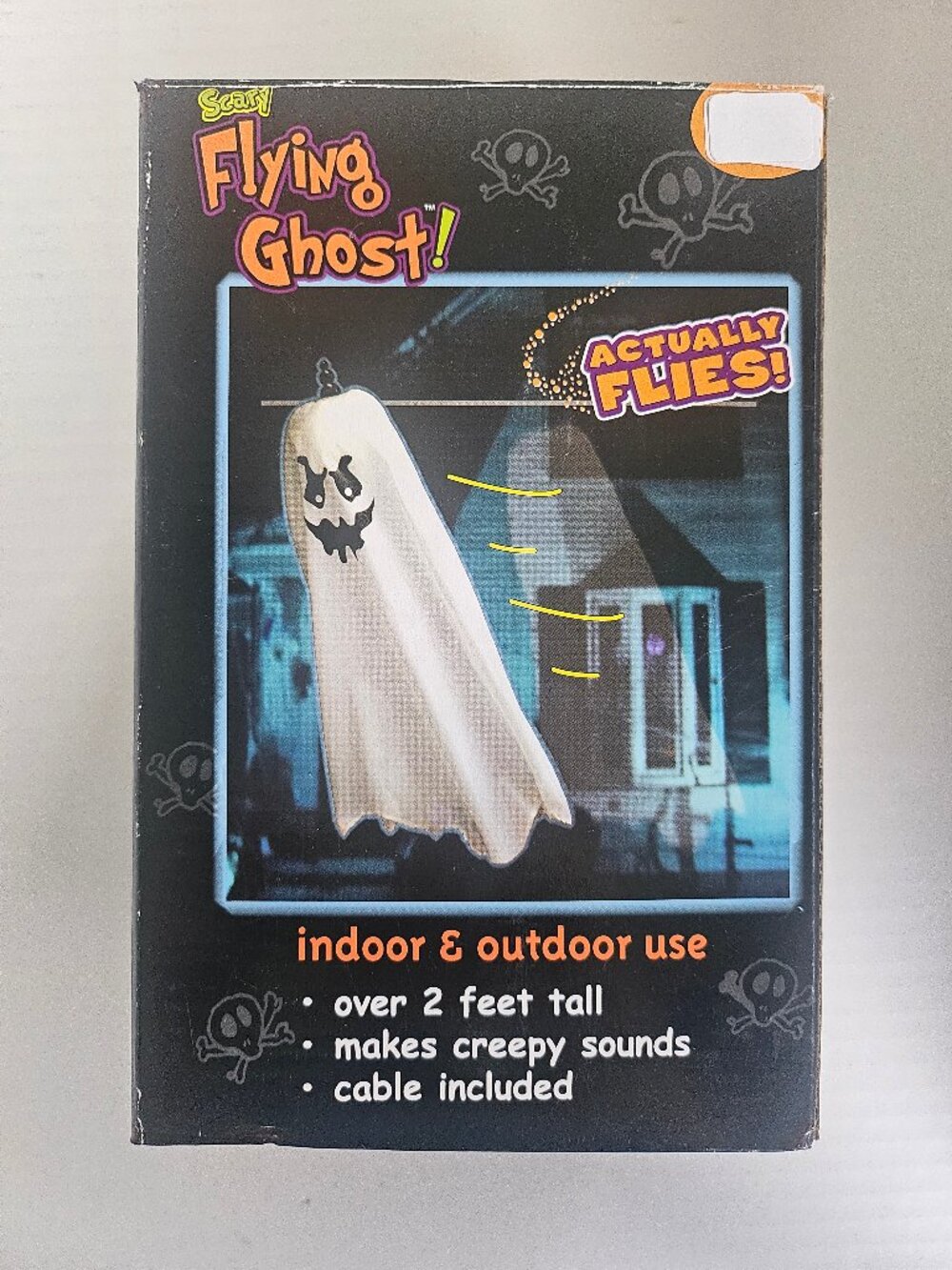 Tekky Toys Scary Flying Ghost Halloween Deco Cable Actually Flies Creepy Sounds